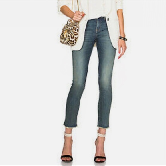 IRO Coy Distressed Low Rise Straight Fit Jeans - Picture 2 of 9